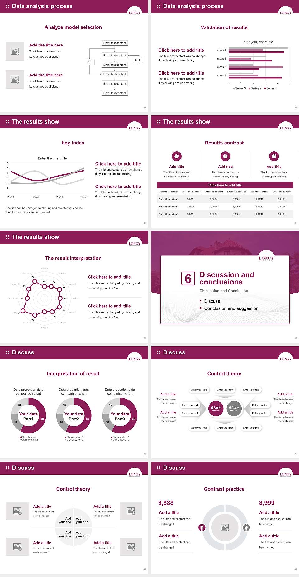 Longy School of Music of Bard College Graduation Thesis Defense PPT Template4:3 ratio PPT effect preview image5