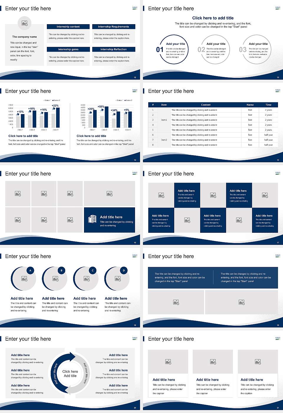 Logan University Lecture Sharing and Networking Event PPT Template16:9 ratio PPT effect preview image3