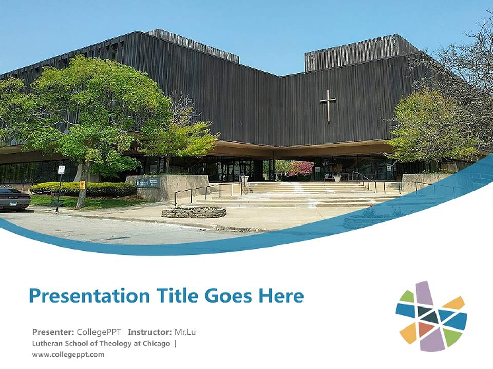 Lutheran School of Theology at Chicago Course/Courseware Creation PPT Template4:3 ratio PPT effect preview image5