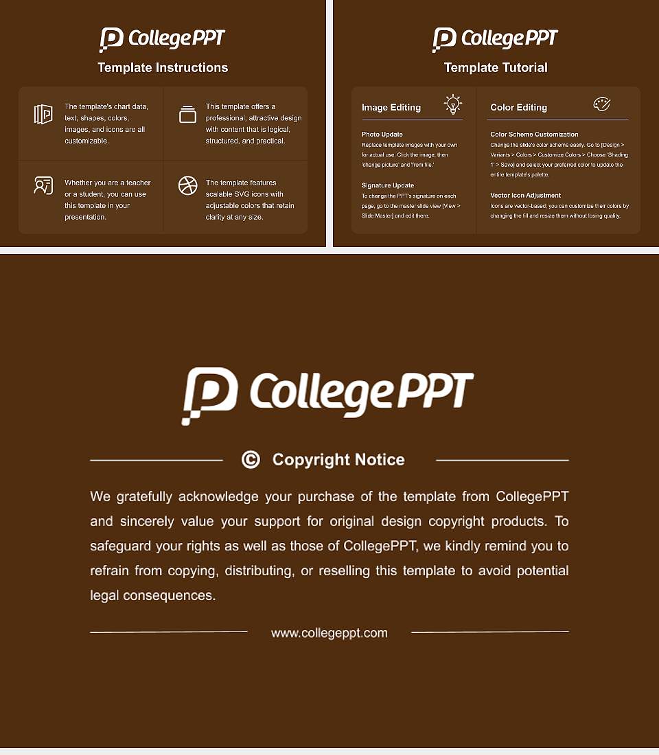 Lehigh University Academic Presentation/Research Findings Report PPT Template4:3 ratio PPT effect preview image5