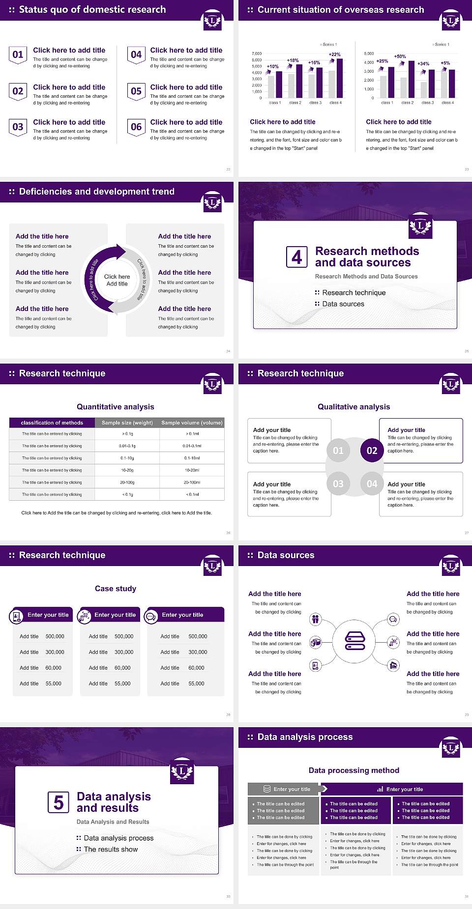 Linfield University-School of Nursing Graduation Thesis Defense PPT Template4:3 ratio PPT effect preview image4