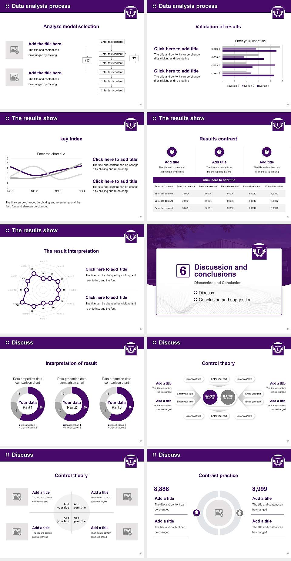 Linfield University-School of Nursing Graduation Thesis Defense PPT Template4:3 ratio PPT effect preview image5