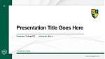 Lees-Mcrae College Thesis Proposal/Graduation Defense PPT Template