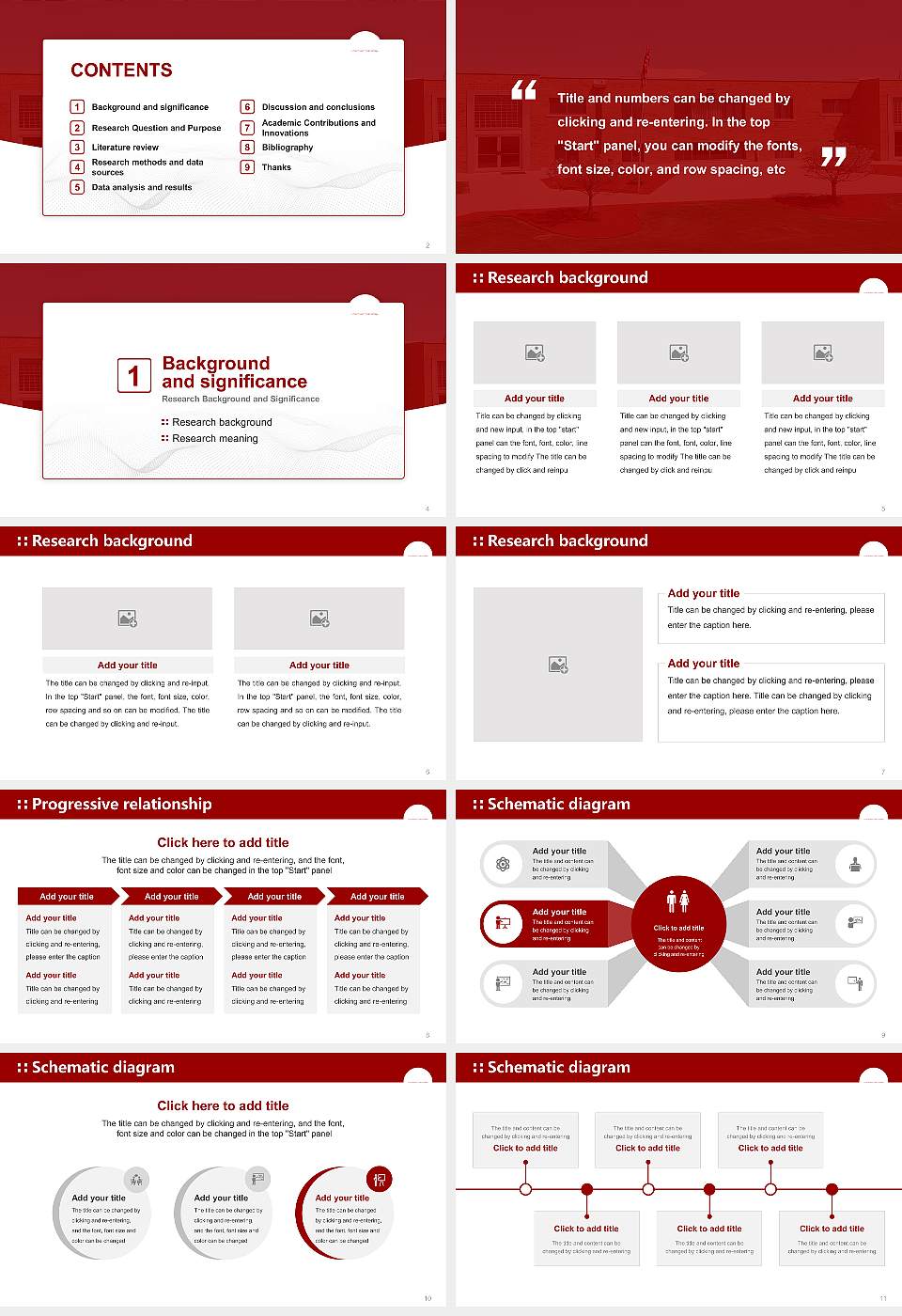Little Priest Tribal College Graduation Thesis Defense PPT Template16:9 ratio PPT effect preview image2