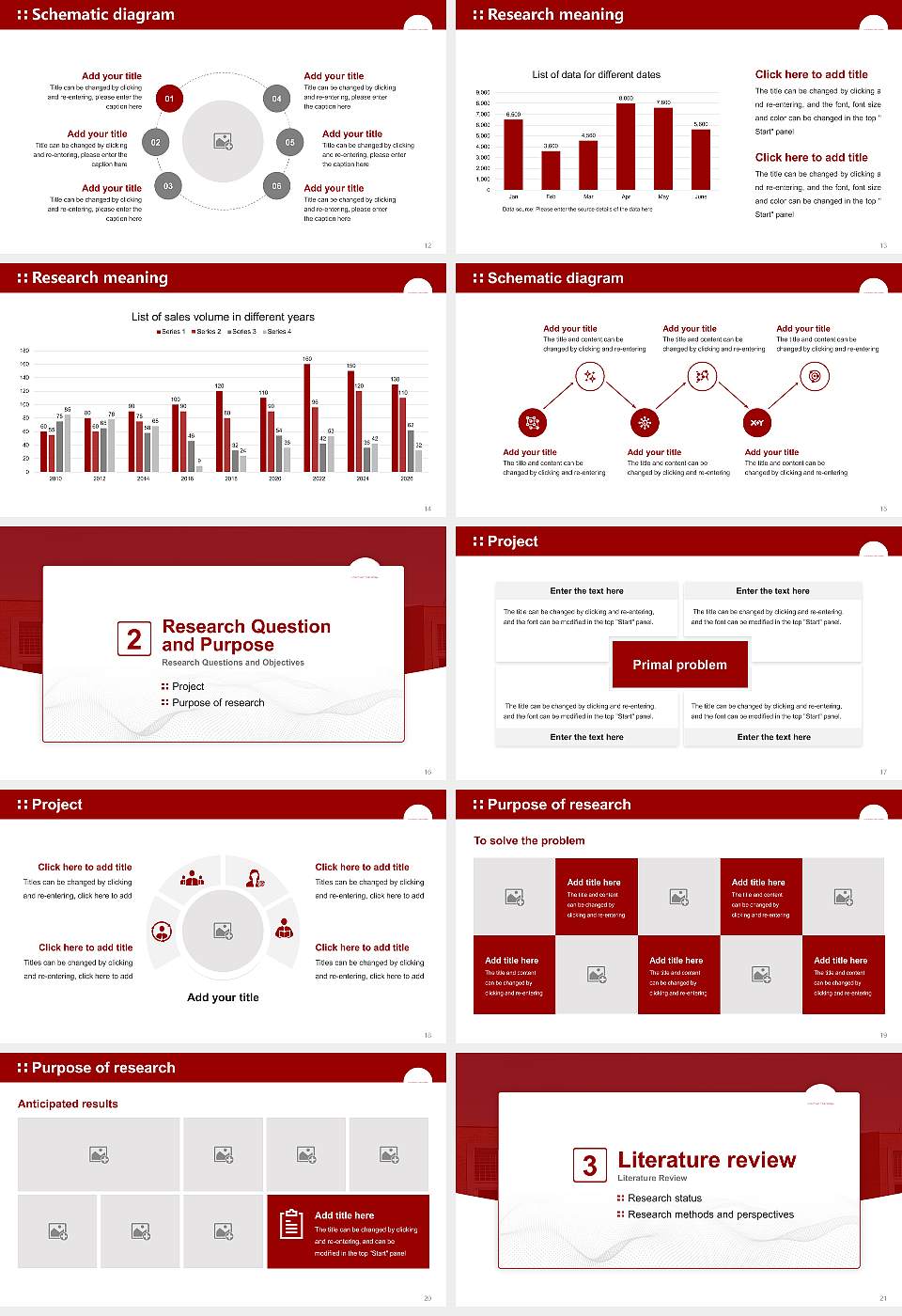 Little Priest Tribal College Graduation Thesis Defense PPT Template16:9 ratio PPT effect preview image3