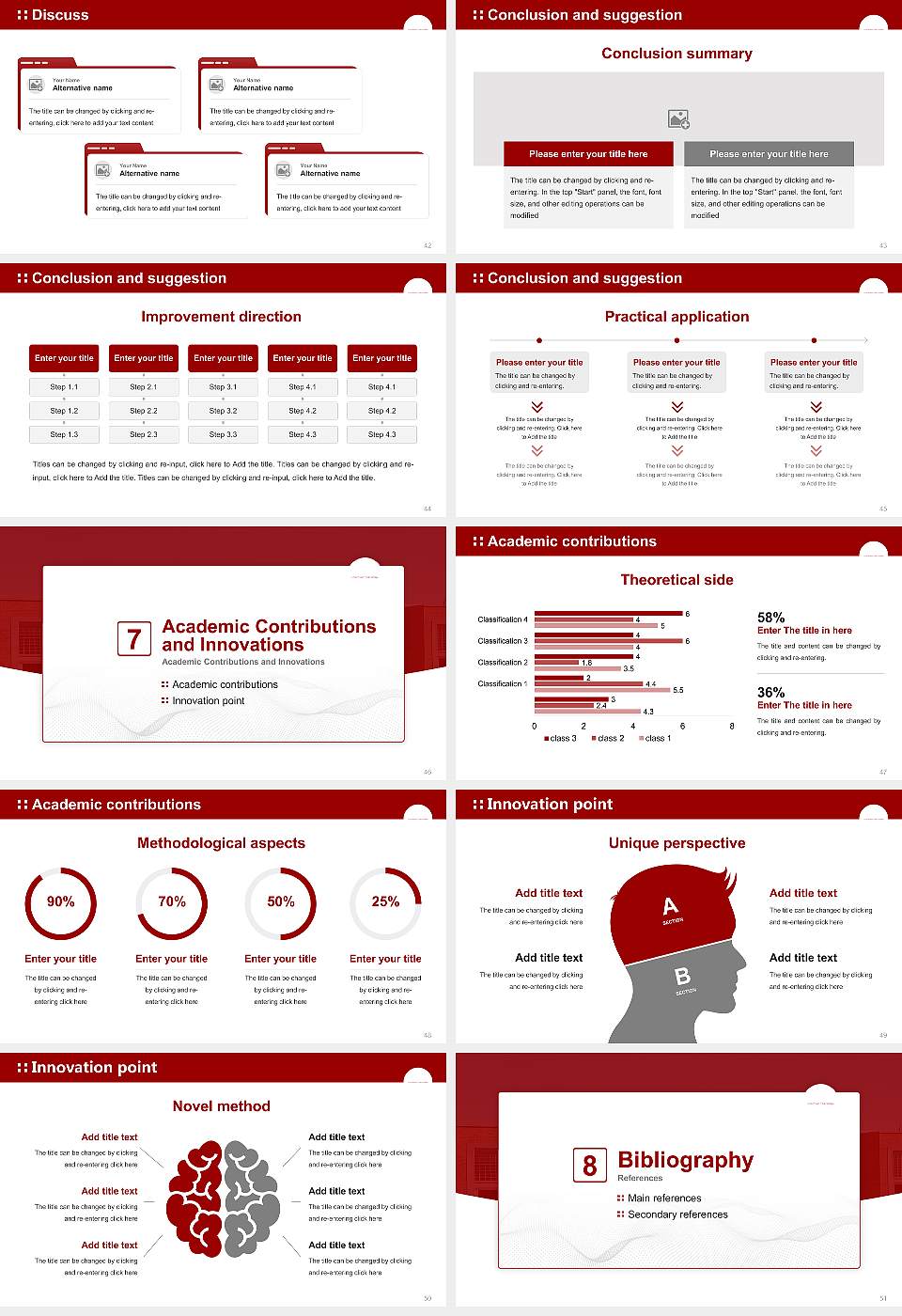Little Priest Tribal College Graduation Thesis Defense PPT Template16:9 ratio PPT effect preview image6