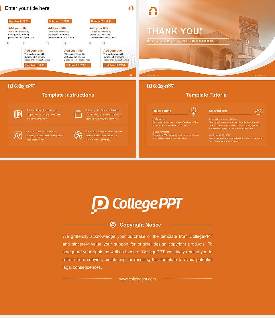 Lourdes University Lecture Sharing and Networking Event PPT Template16:9 ratio PPT effect preview image4