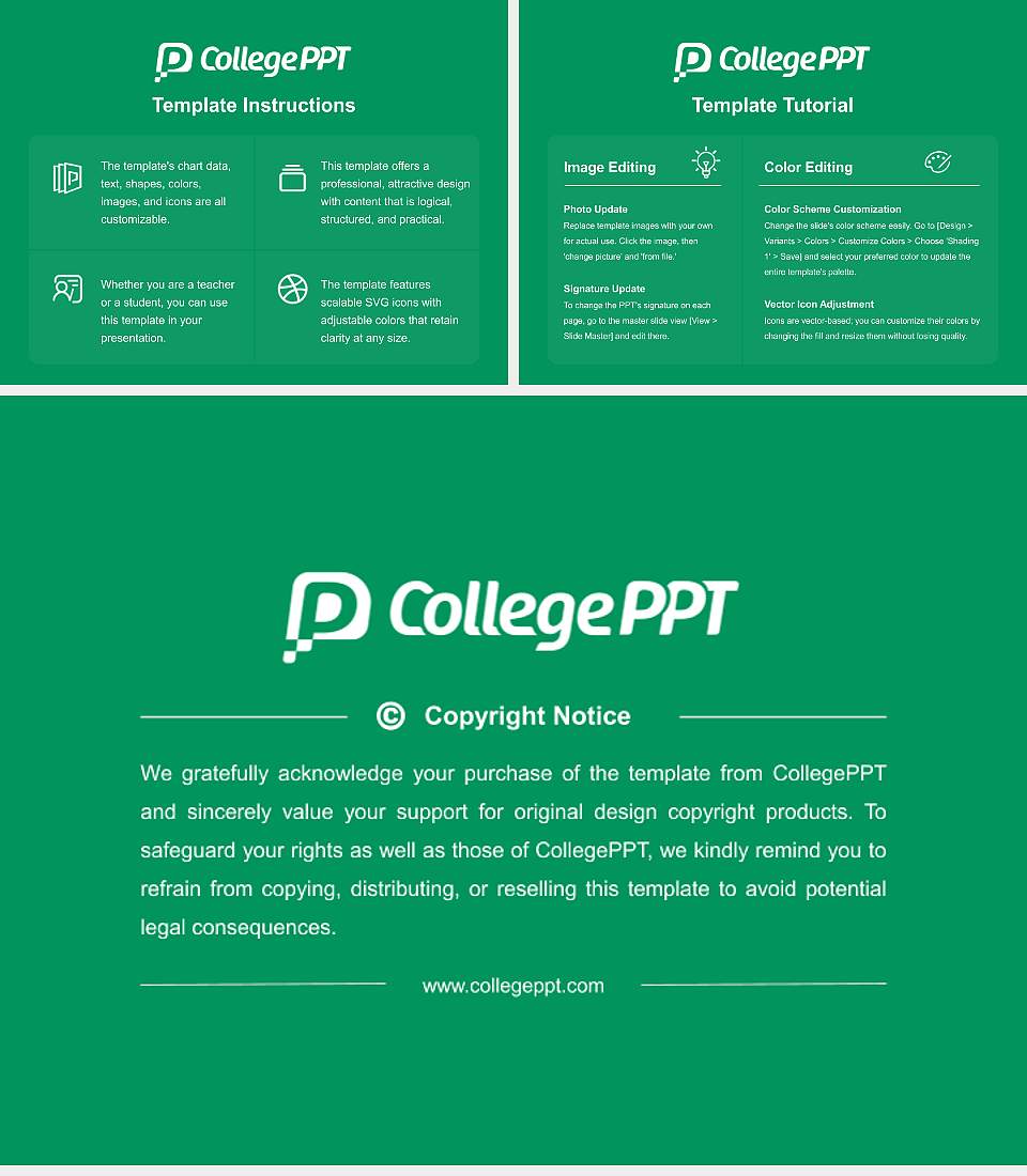 Lesley University Course/Courseware Creation PPT Template4:3 ratio PPT effect preview image5