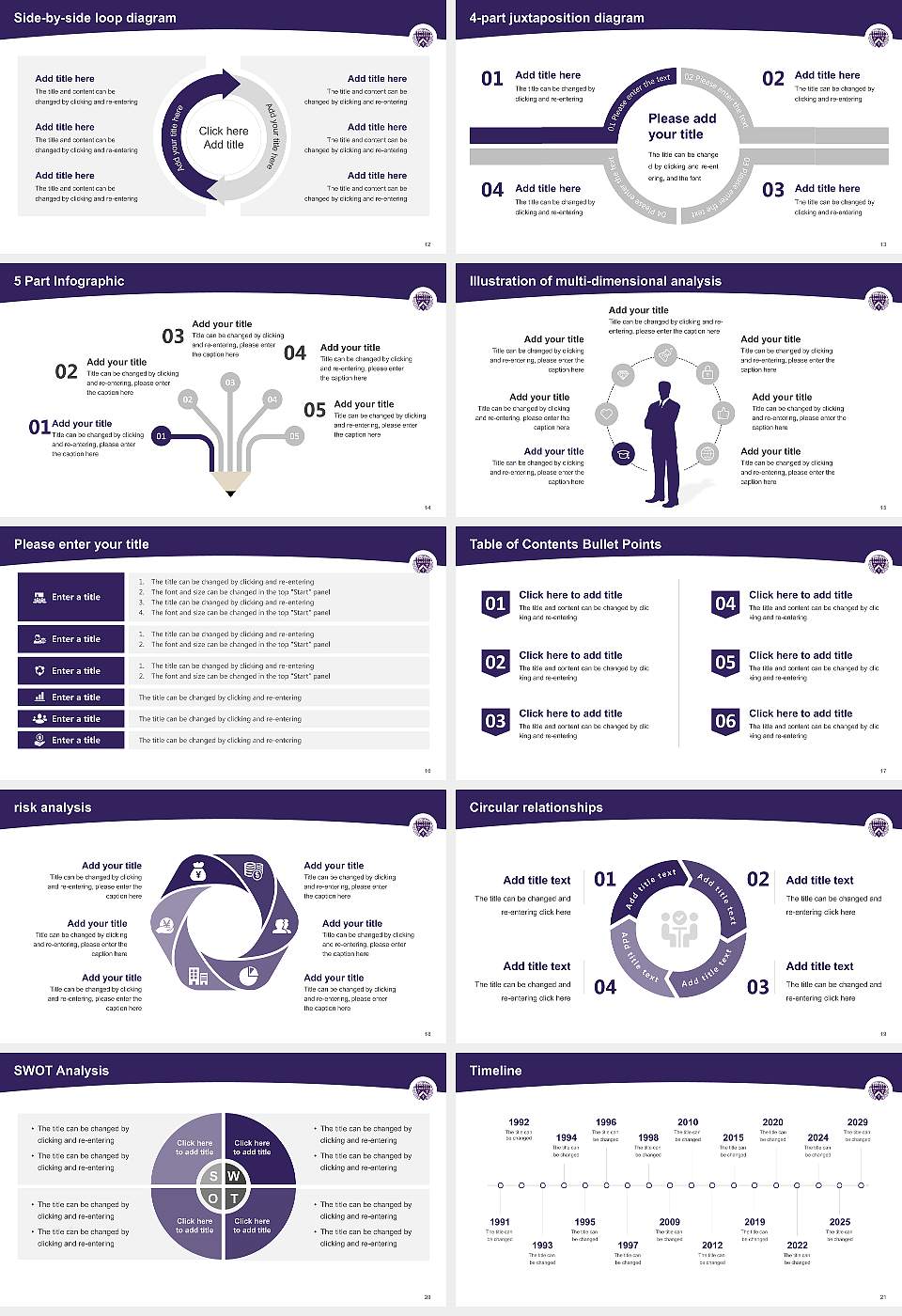 Loras College Academic Presentation/Research Findings Report PPT Template16:9 ratio PPT effect preview image3