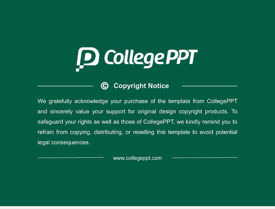 Lees-Mcrae College Resume PPT Template4:3 ratio PPT effect preview image5