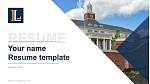 Lycoming College Resume PPT Template