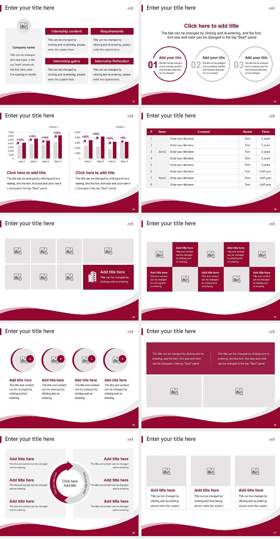 Lewis University Lecture Sharing and Networking Event PPT Template4:3 ratio PPT effect preview image3