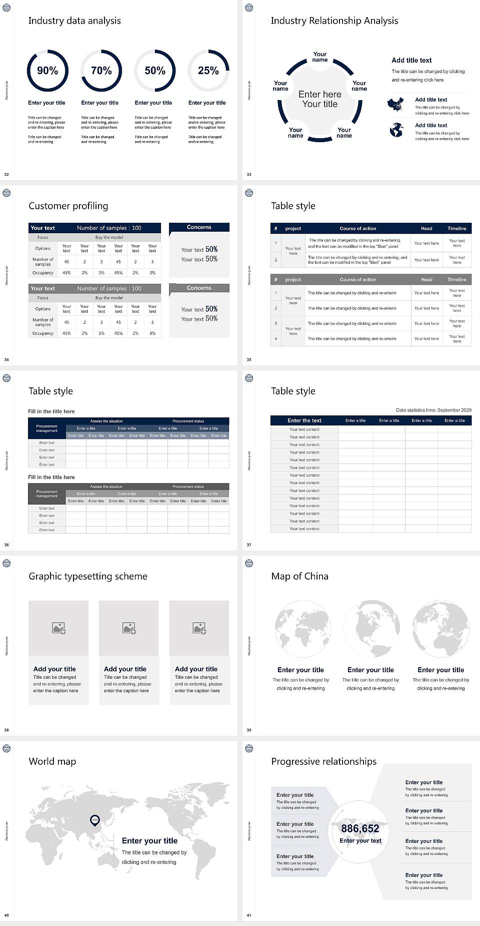 Longwood University Competition/Entrepreneurship Contest PPT Template4:3 ratio PPT effect preview image5