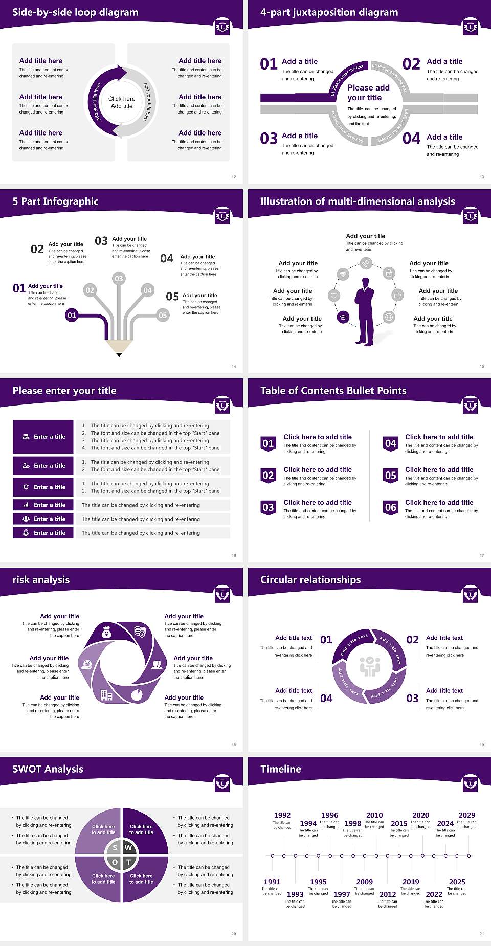 Linfield University-Online and Continuing Education Academic Presentation/Research Findings Report PPT Template4:3 ratio PPT effect preview image3