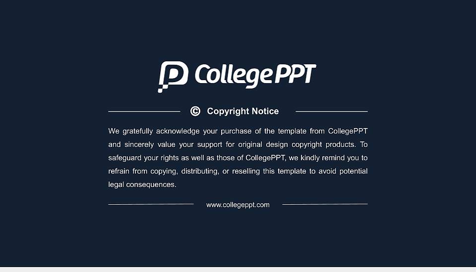 Lyon College General Purpose PPT Template16:9 ratio PPT effect preview image6
