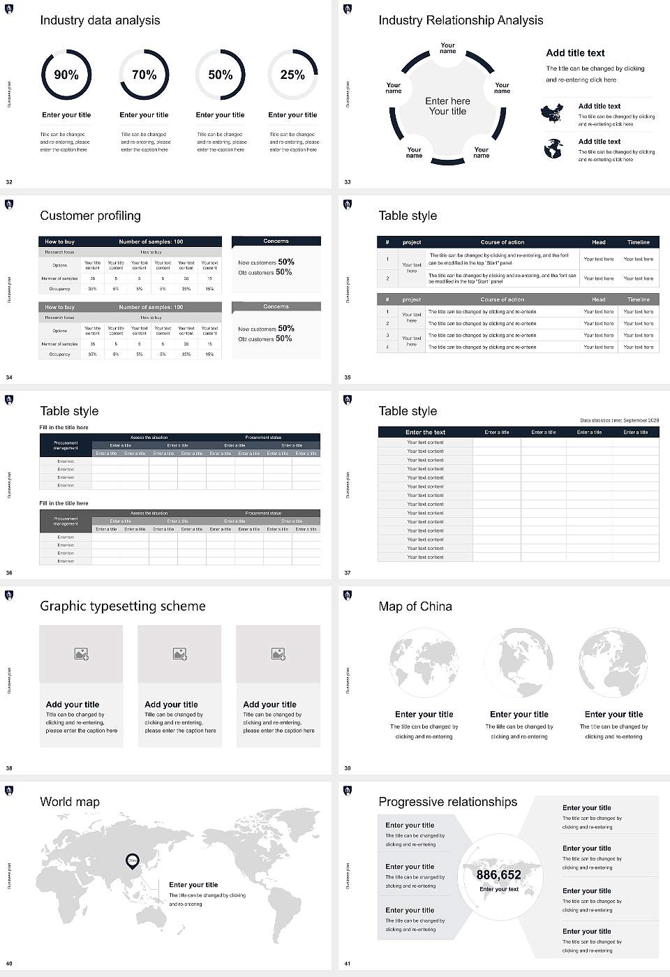Lyon College Competition/Entrepreneurship Contest PPT Template16:9 ratio PPT effect preview image5