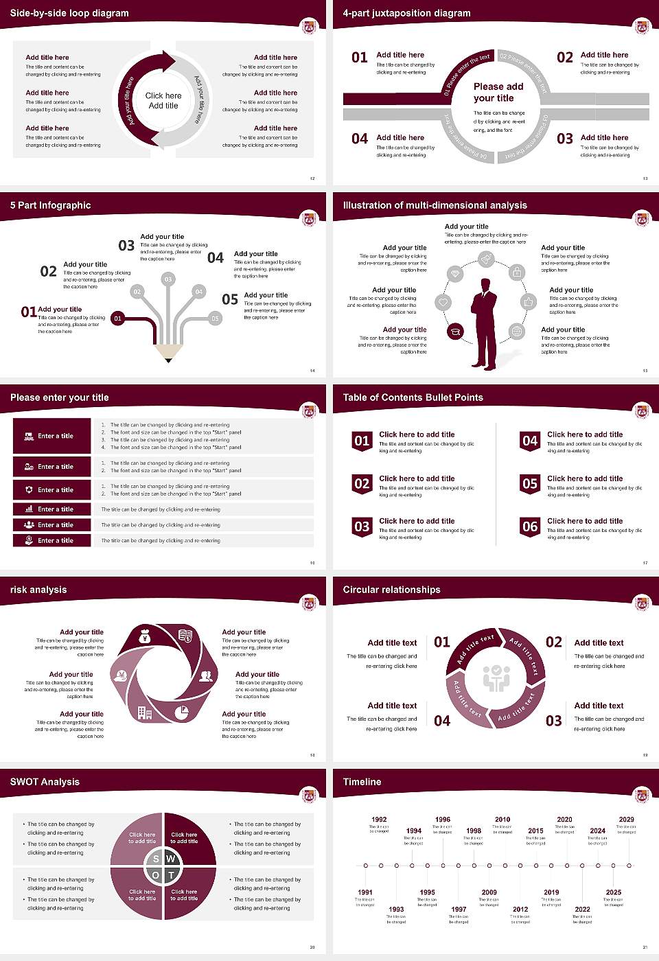 Loyola University Chicago Academic Presentation/Research Findings Report PPT Template16:9 ratio PPT effect preview image3