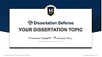 Maranatha Baptist University Graduation Thesis Defense PPT Template