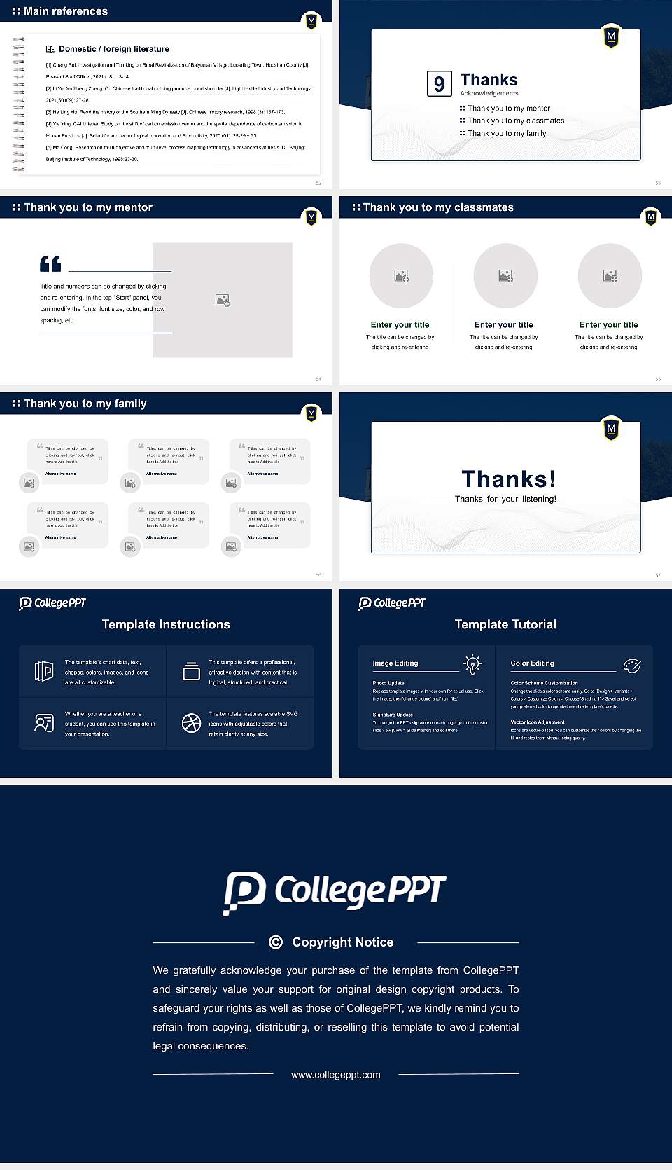 Maranatha Baptist University Graduation Thesis Defense PPT Template16:9 ratio PPT effect preview image7