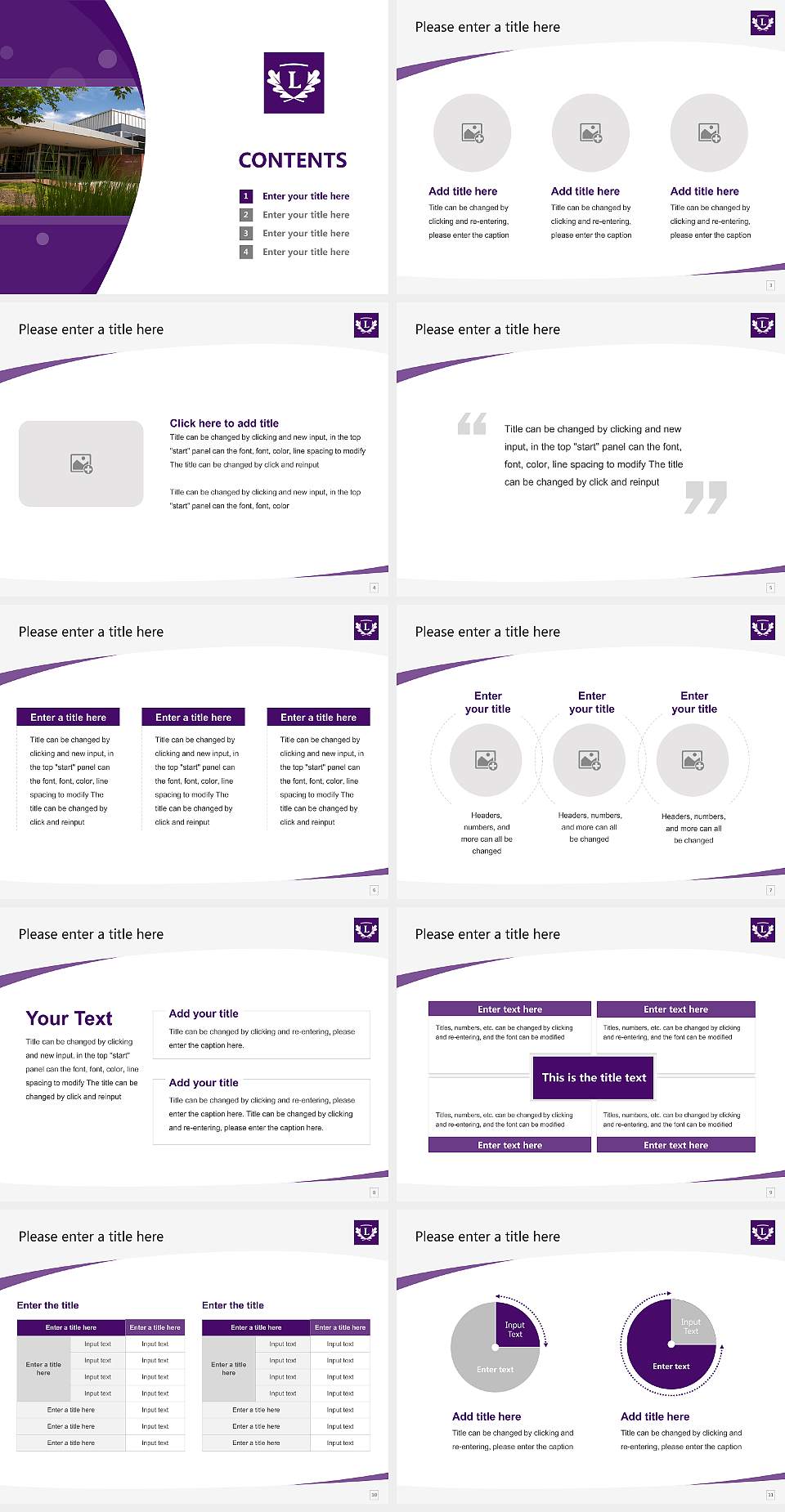 Linfield University-School of Nursing Course/Courseware Creation PPT Template4:3 ratio PPT effect preview image2
