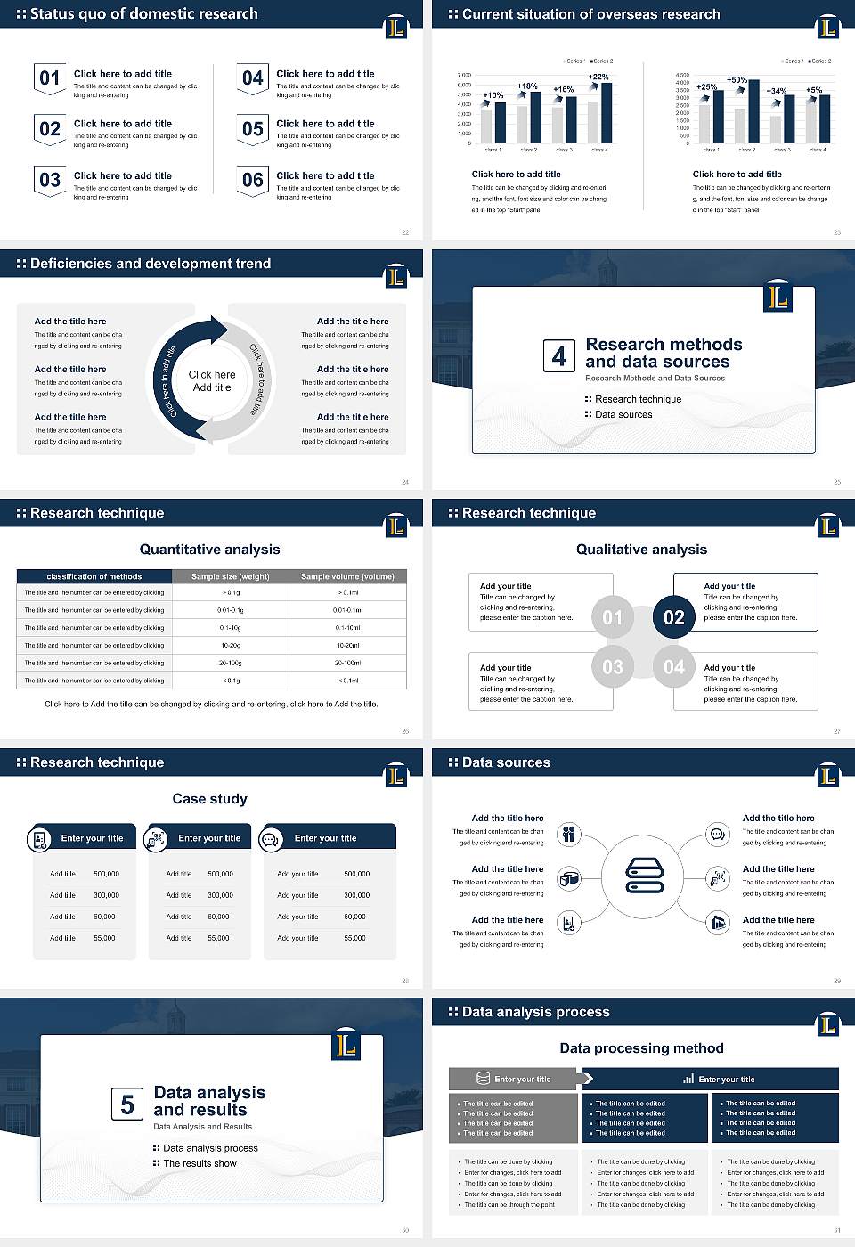 Lycoming College Graduation Thesis Defense PPT Template16:9 ratio PPT effect preview image4