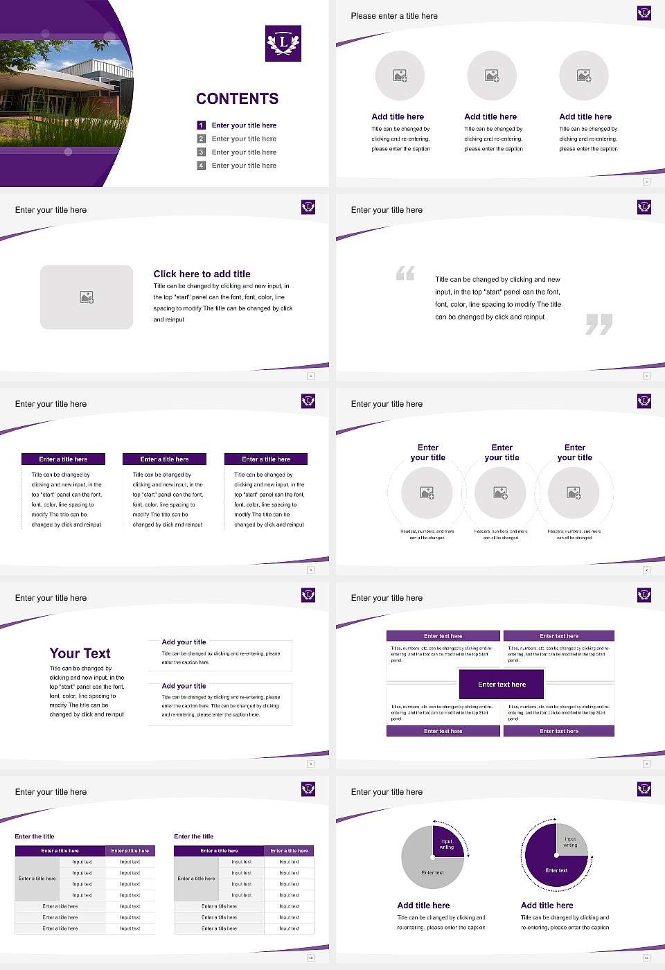 Linfield University-School of Nursing Course/Courseware Creation PPT Template16:9 ratio PPT effect preview image2