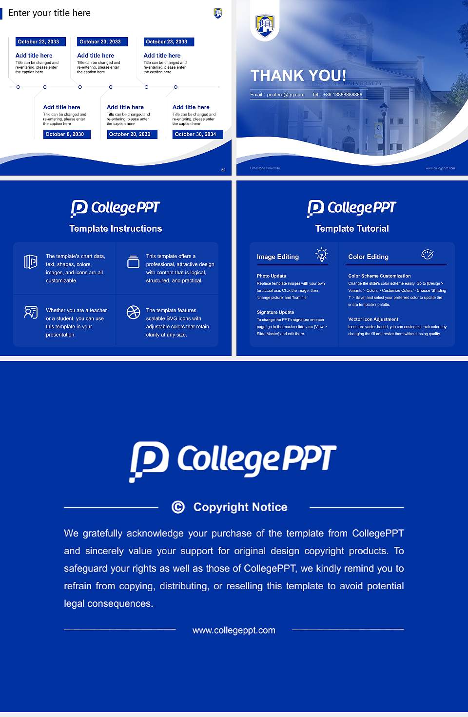 Limestone University Lecture Sharing and Networking Event PPT Template4:3 ratio PPT effect preview image4