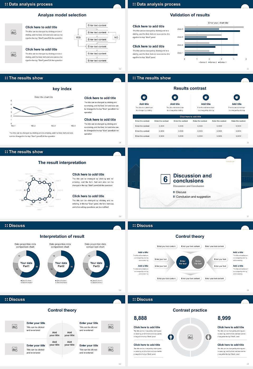 Lindenwood University Graduation Thesis Defense PPT Template16:9 ratio PPT effect preview image5