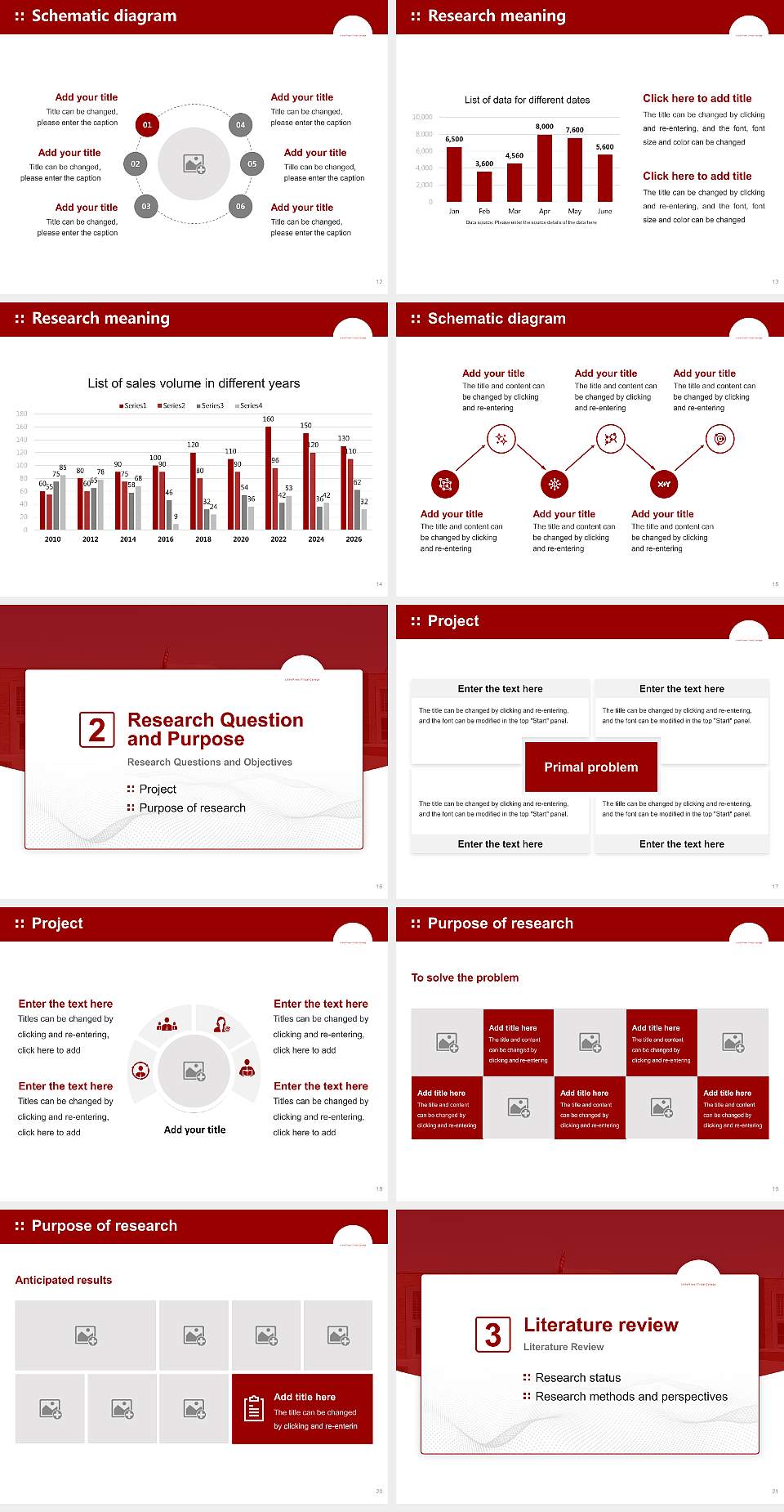 Little Priest Tribal College Graduation Thesis Defense PPT Template4:3 ratio PPT effect preview image3