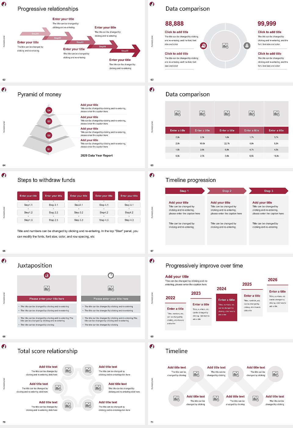 Manhattanville College Competition/Entrepreneurship Contest PPT Template16:9 ratio PPT effect preview image8