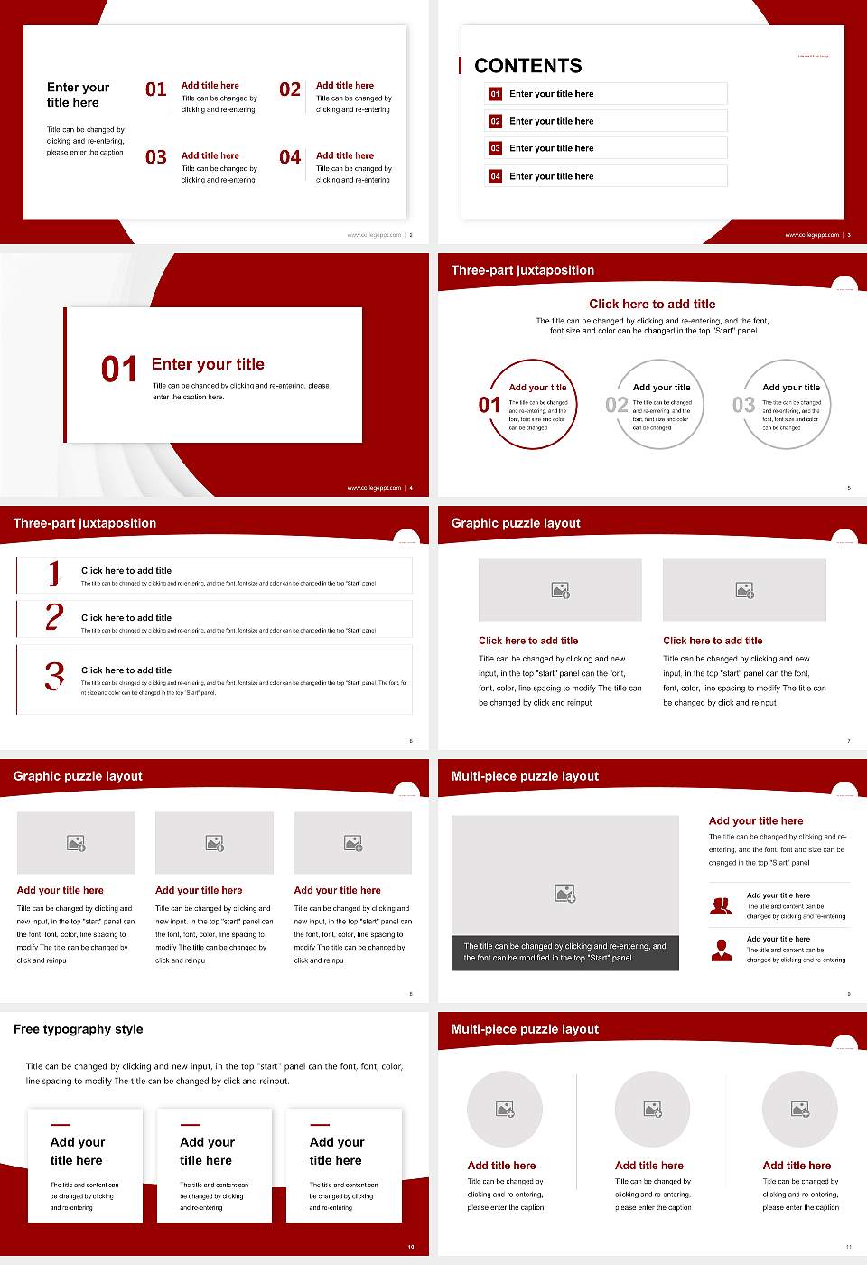 Little Priest Tribal College Academic Presentation/Research Findings Report PPT Template16:9 ratio PPT effect preview image2