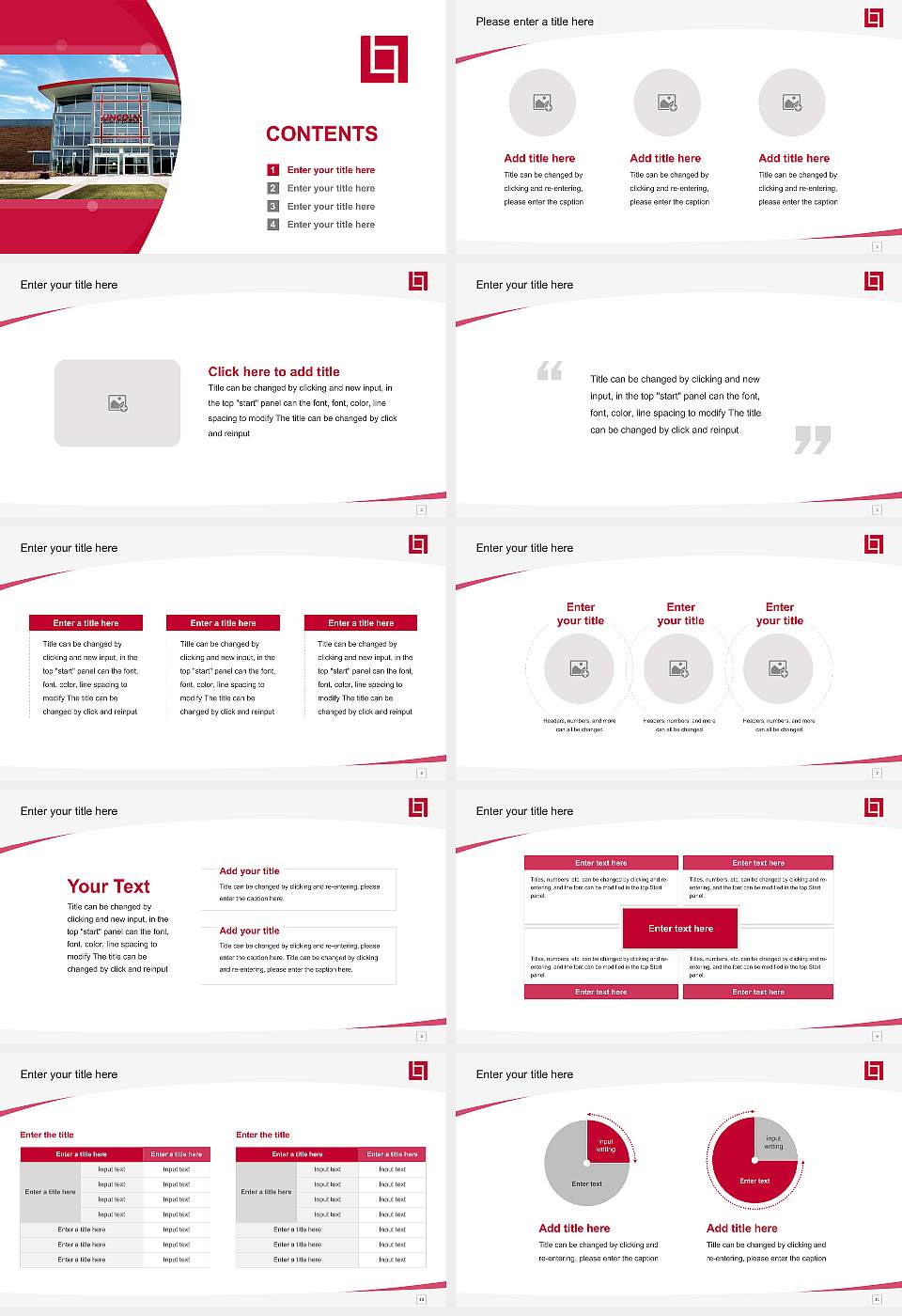 Lincoln Tech Course/Courseware Creation PPT Template16:9 ratio PPT effect preview image2