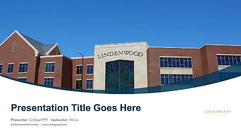 Lindenwood University Course/Courseware Creation PPT Template