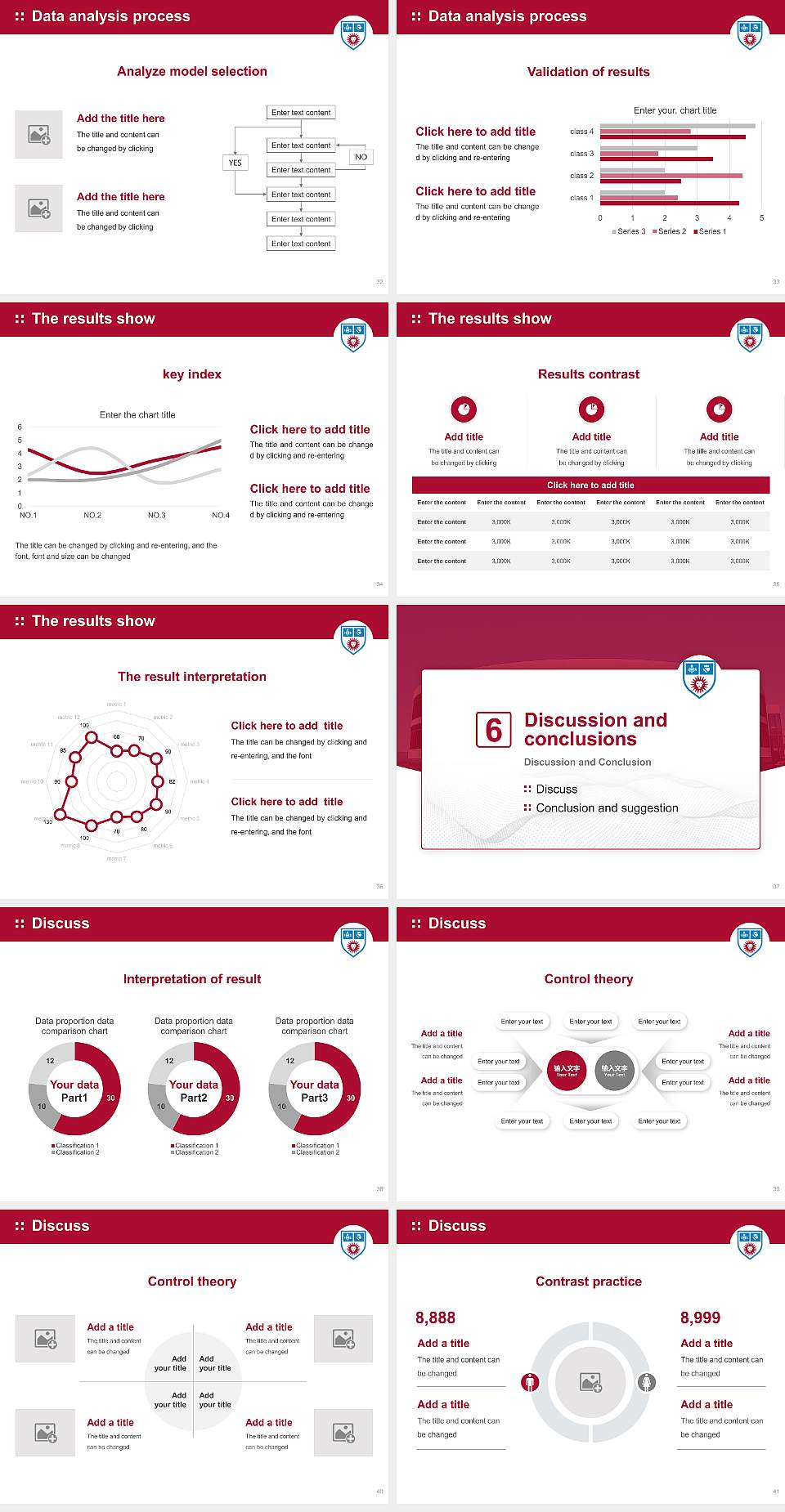 Loyola Marymount University Graduation Thesis Defense PPT Template4:3 ratio PPT effect preview image5