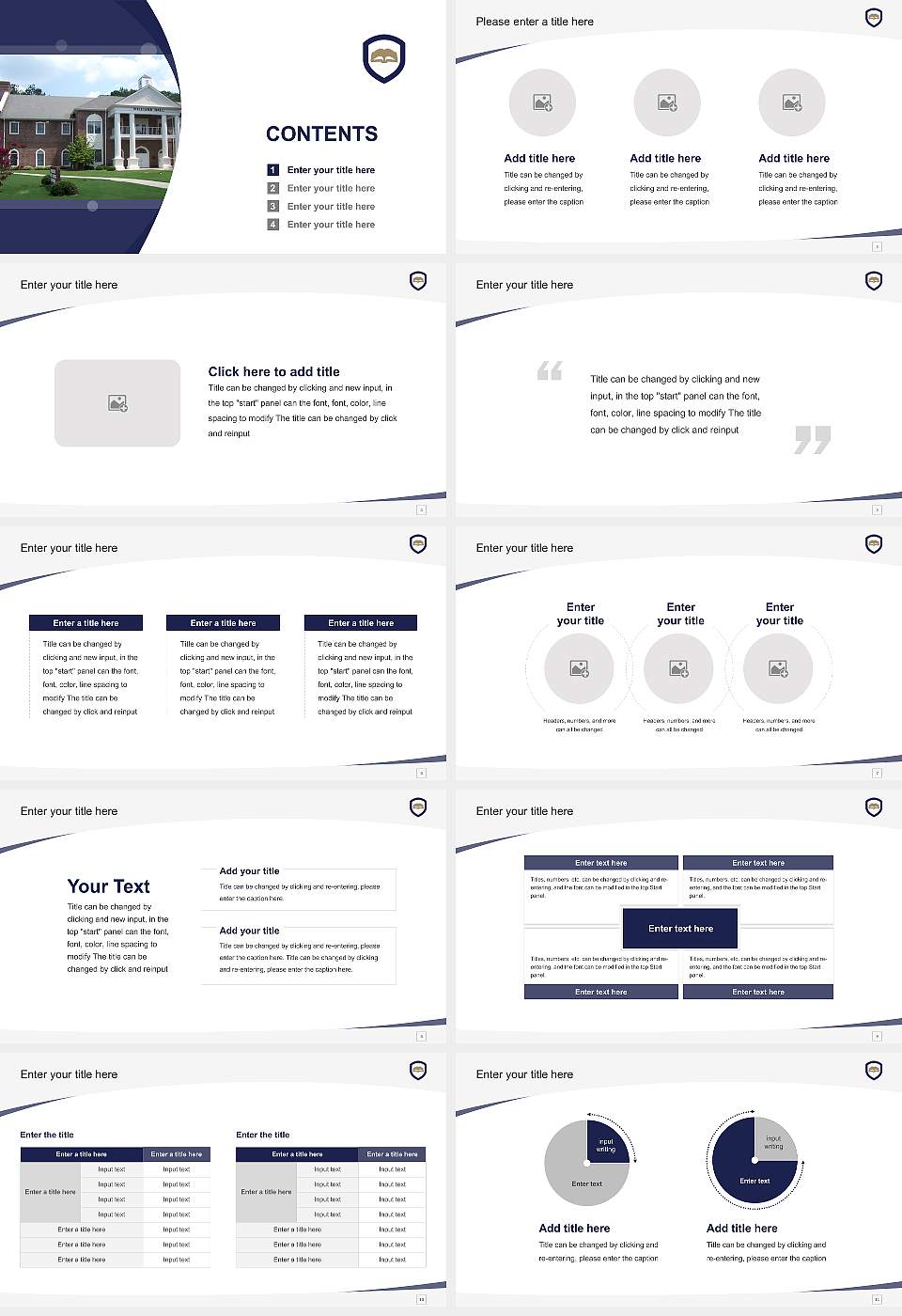 Luther Rice College & Seminary Course/Courseware Creation PPT Template16:9 ratio PPT effect preview image2