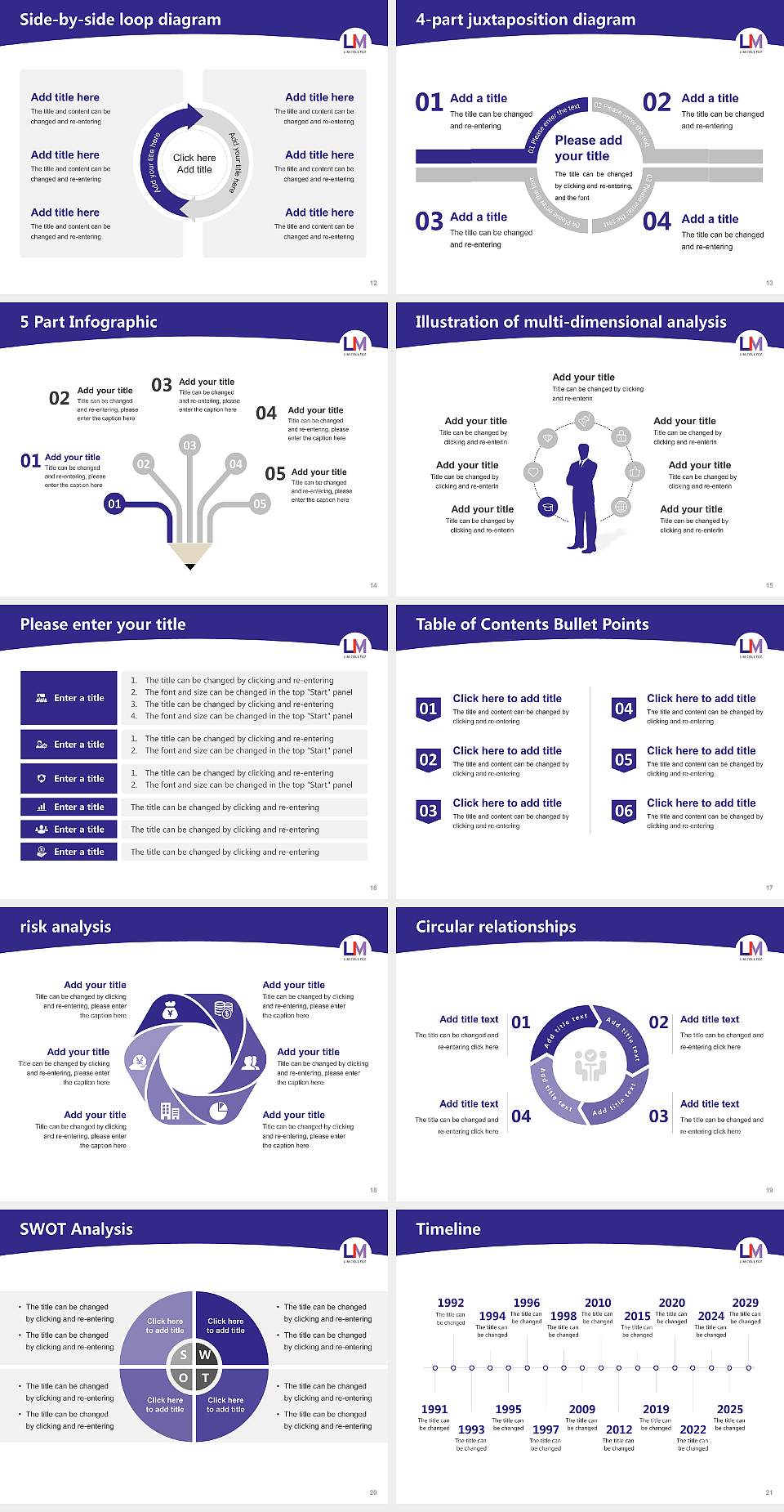 Lim College Academic Presentation/Research Findings Report PPT Template4:3 ratio PPT effect preview image3