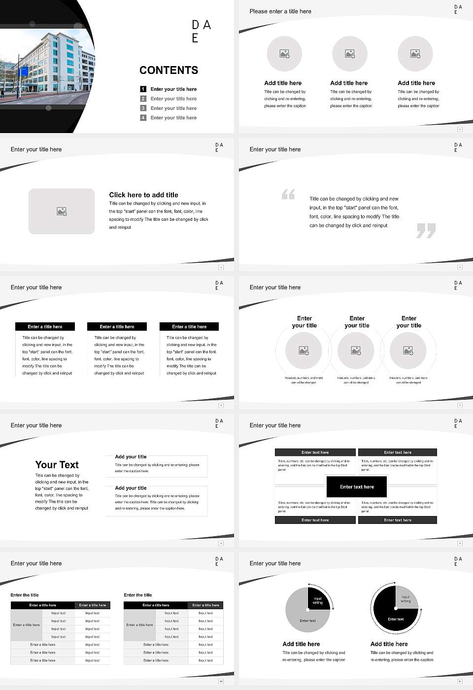 Design Academy Eindhoven Course/Courseware Creation PPT Template16:9 ratio PPT effect preview image2