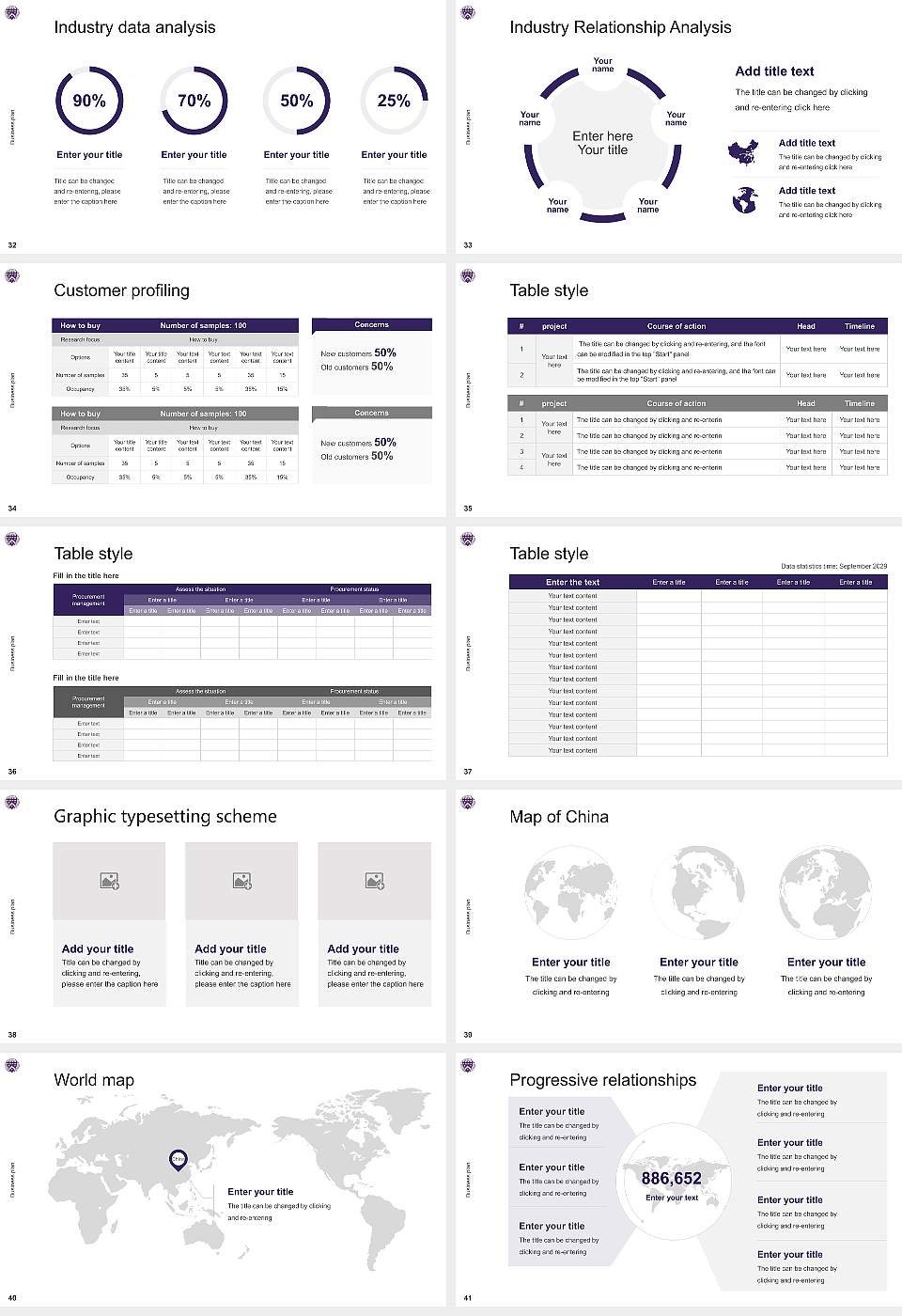 Loras College Competition/Entrepreneurship Contest PPT Template16:9 ratio PPT effect preview image5