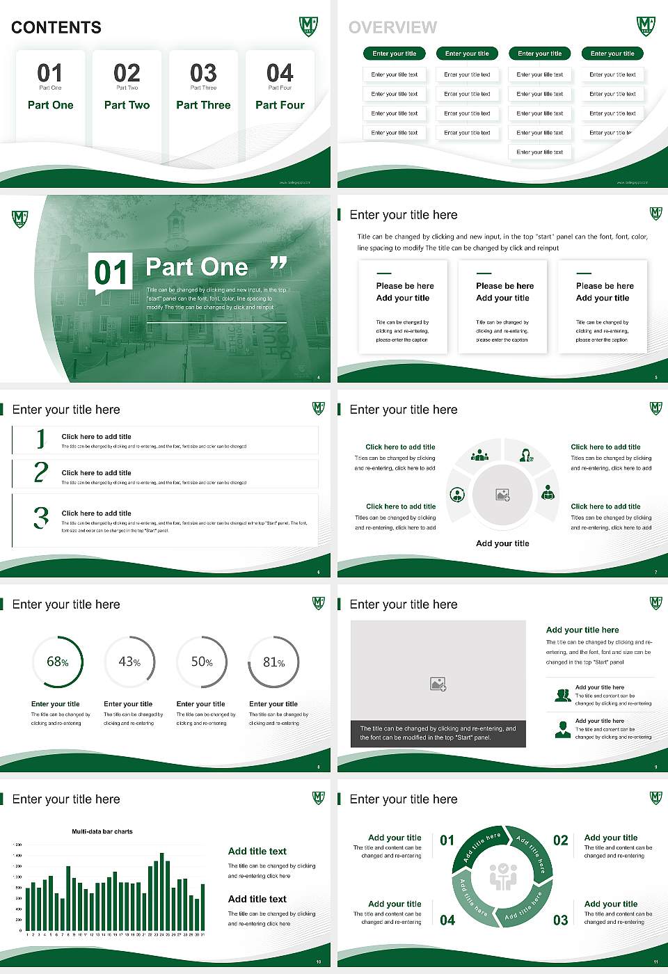 Manhattan College Lecture Sharing and Networking Event PPT Template16:9 ratio PPT effect preview image2