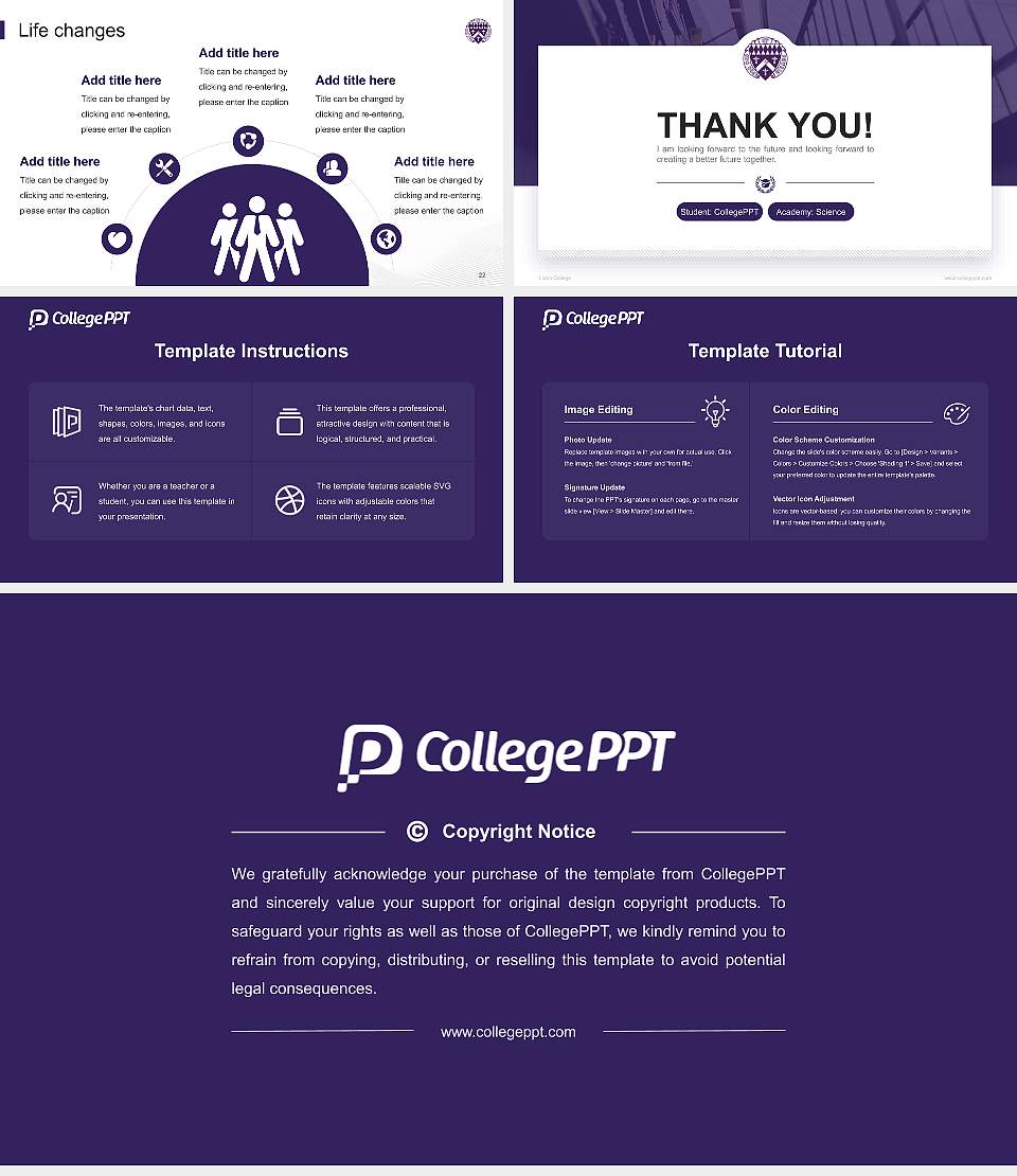Loras College National Scholarship Defense PPT Template16:9 ratio PPT effect preview image4