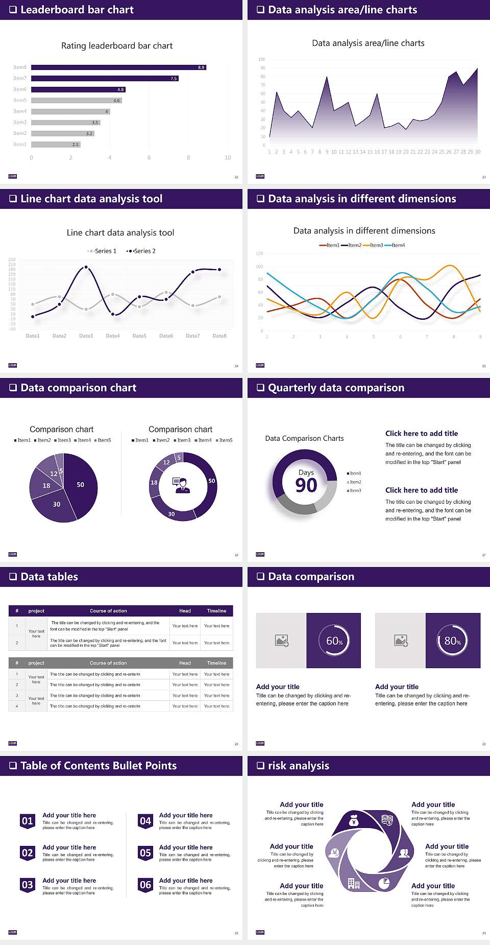 Louisiana State University-Alexandria General Purpose PPT Template4:3 ratio PPT effect preview image4