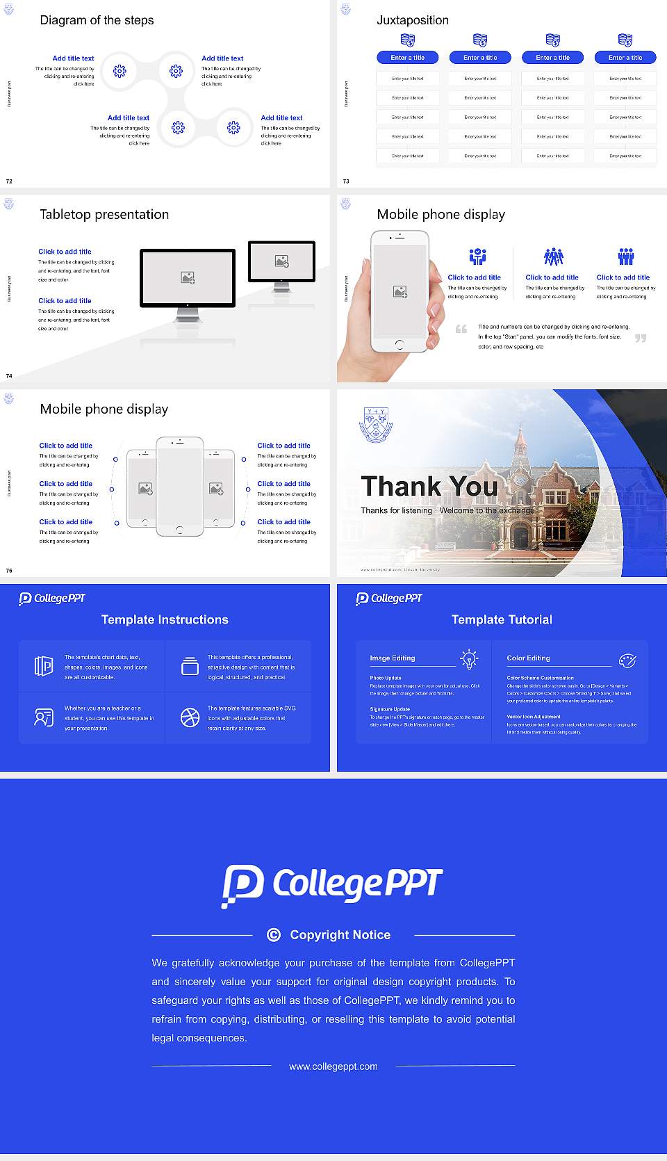 Lincoln University Competition/Entrepreneurship Contest PPT Template16:9 ratio PPT effect preview image9