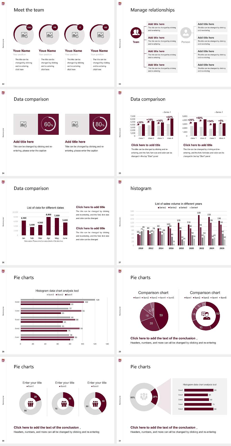 Loyola University Chicago Competition/Entrepreneurship Contest PPT Template4:3 ratio PPT effect preview image4