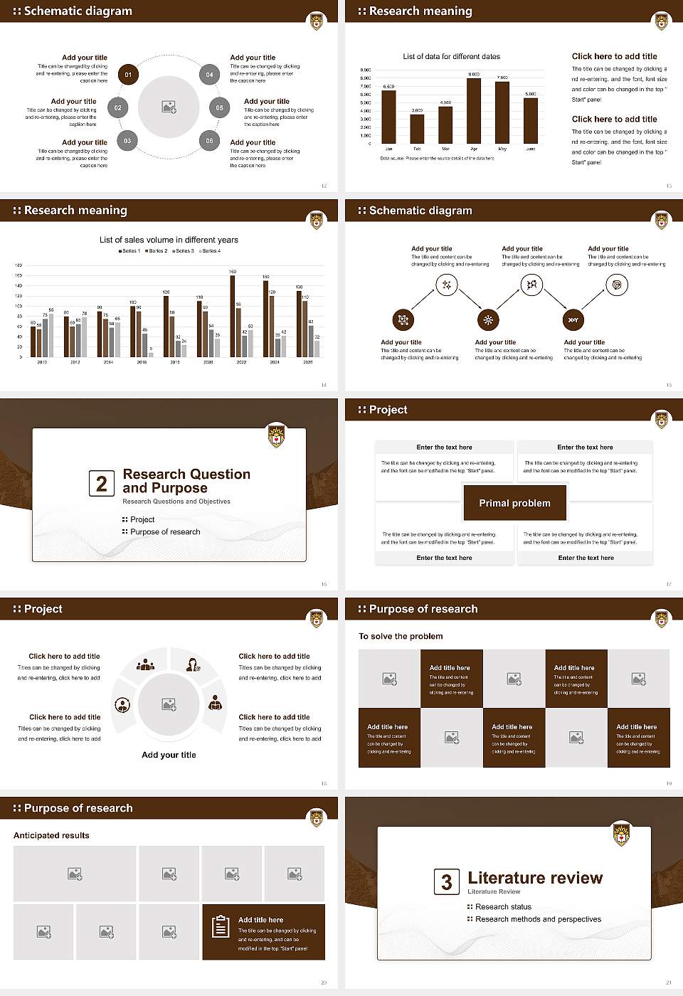 Lehigh University Graduation Thesis Defense PPT Template16:9 ratio PPT effect preview image3