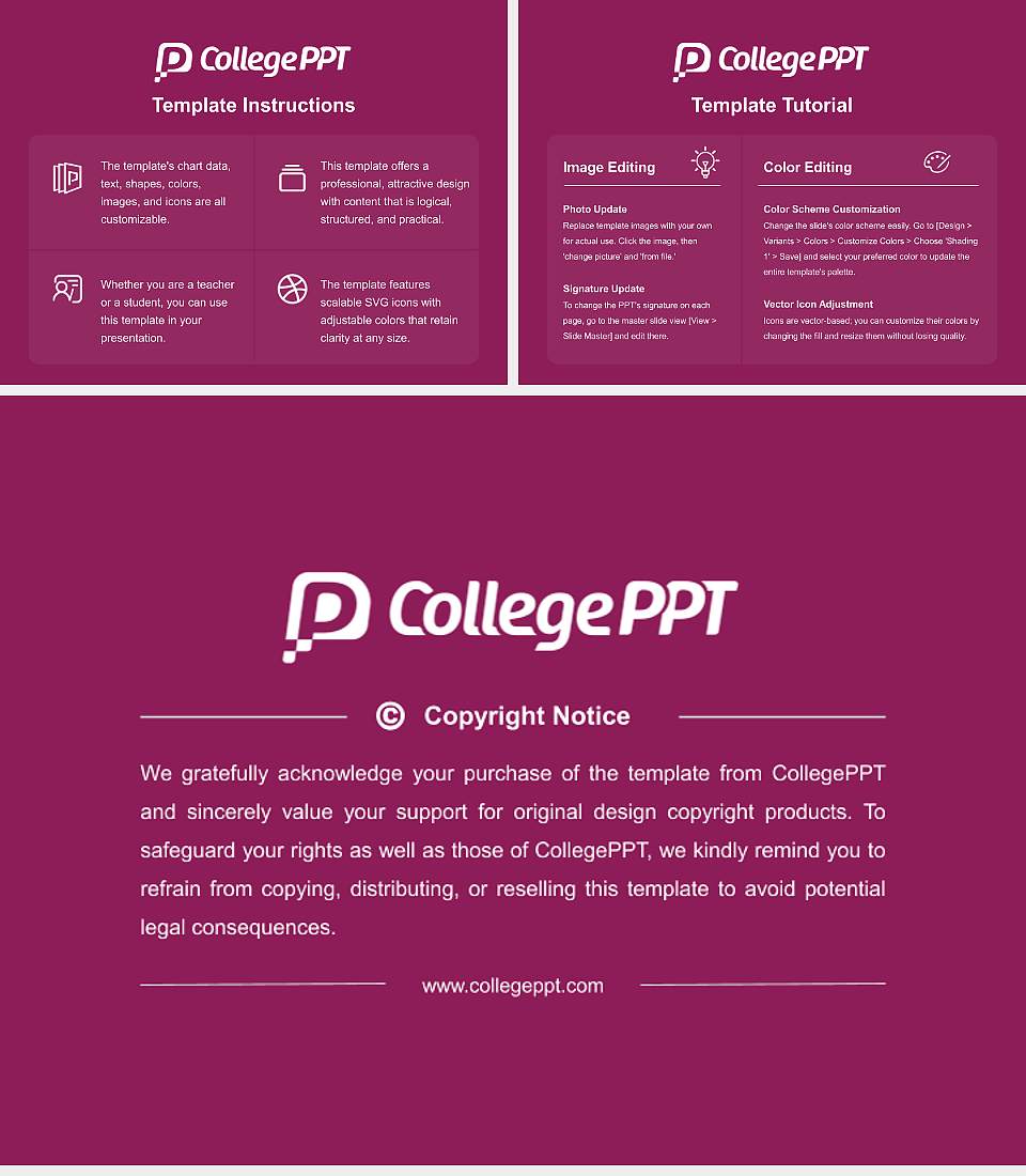 Longy School of Music of Bard College Course/Courseware Creation PPT Template4:3 ratio PPT effect preview image5
