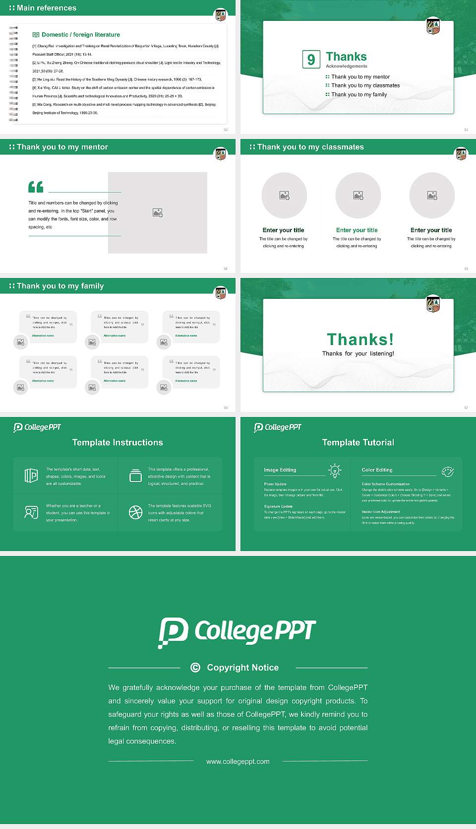 Loyola University Maryland Graduation Thesis Defense PPT Template16:9 ratio PPT effect preview image7