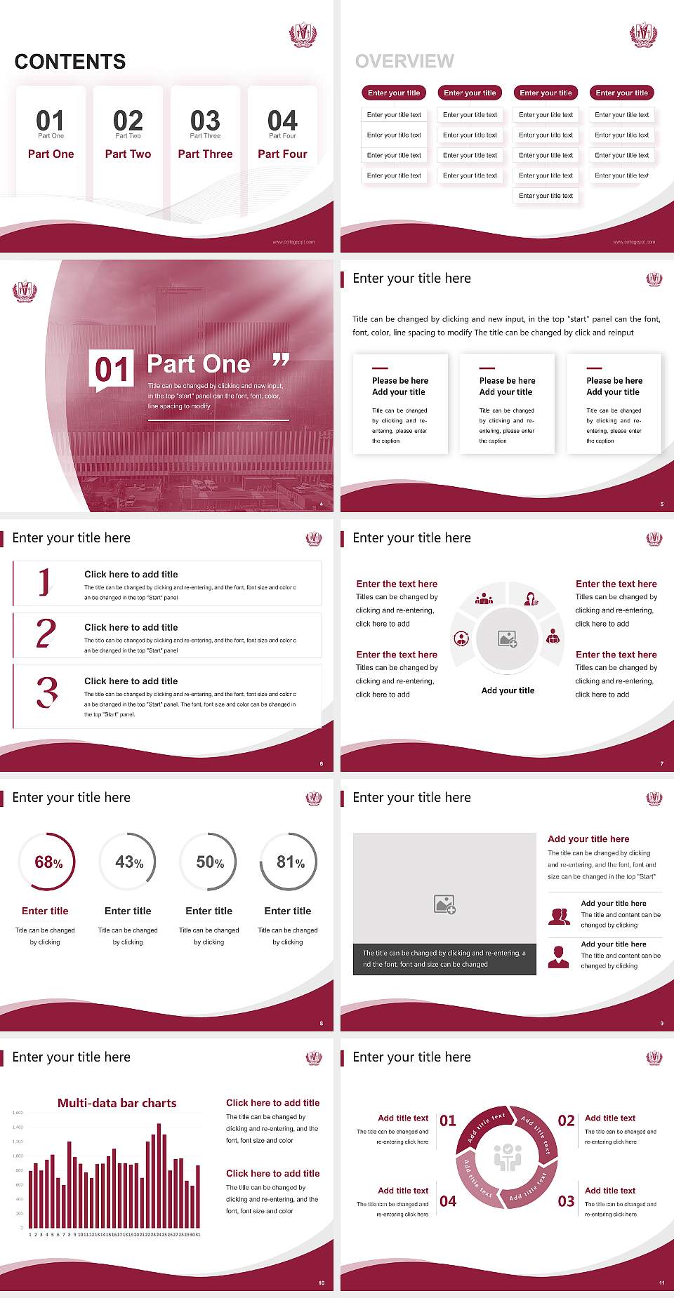 Loma Linda University Lecture Sharing and Networking Event PPT Template4:3 ratio PPT effect preview image2