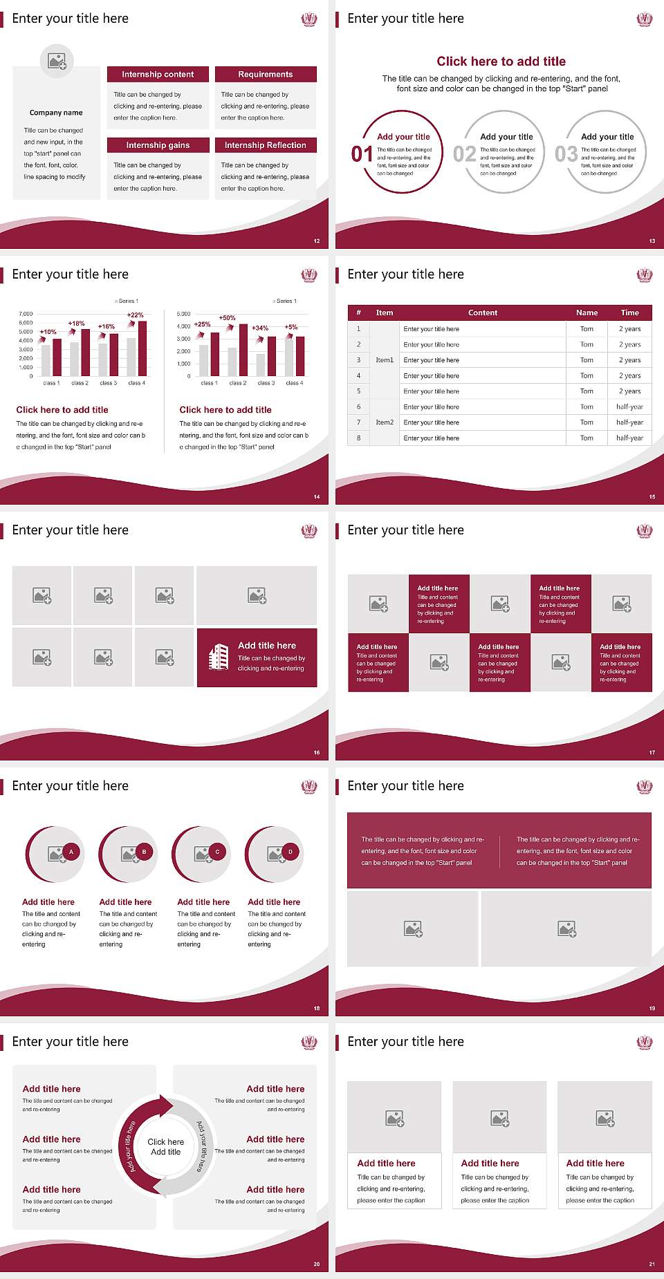 Loma Linda University Lecture Sharing and Networking Event PPT Template4:3 ratio PPT effect preview image3