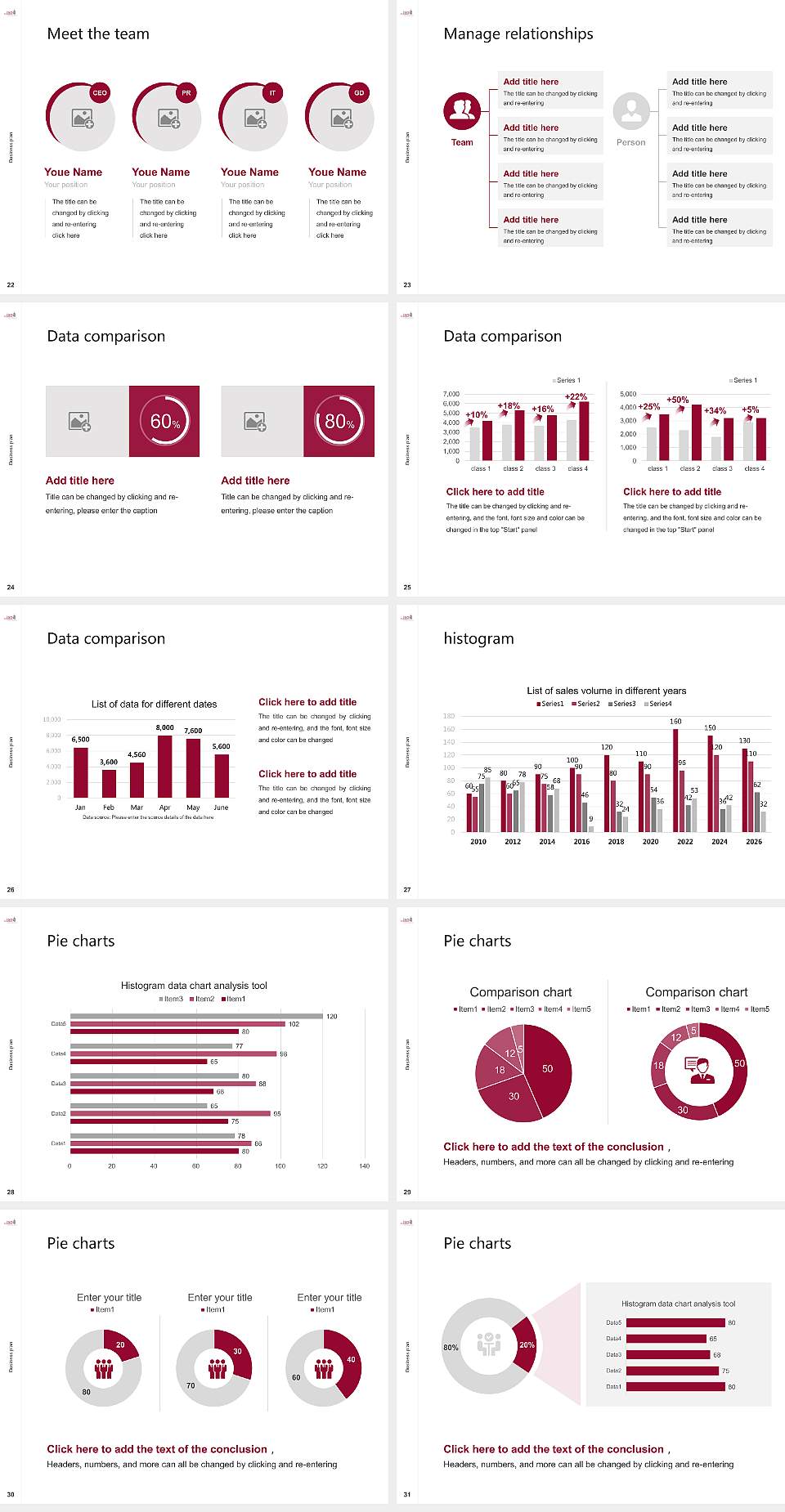 Lewis University Competition/Entrepreneurship Contest PPT Template4:3 ratio PPT effect preview image4