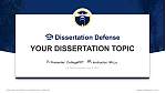 Life Pacific University Graduation Thesis Defense PPT Template